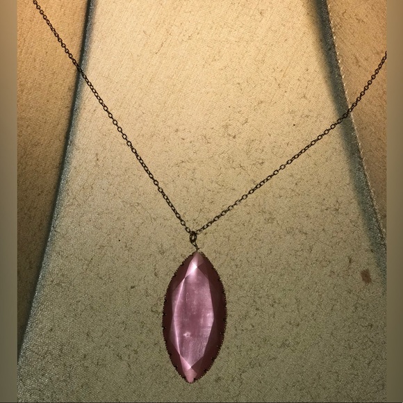 torrid Jewelry - Pink necklace with gold chain torrid Jewelry - Pink necklace with gold chain